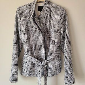 Banana Republic Tweed  Jacket with Belt Size XS